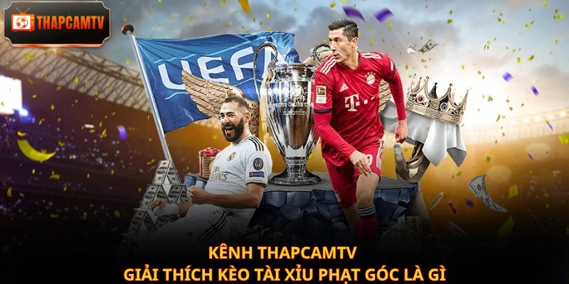Kênh Thapcamtv giải thích kèo tài xỉu phạt góc là gì