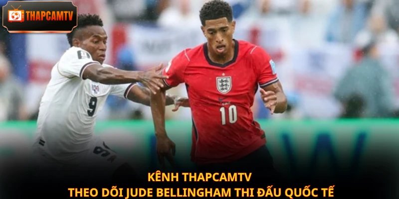 Kênh Thapcamtv theo dõi Jude Bellingham thi đấu quốc tế